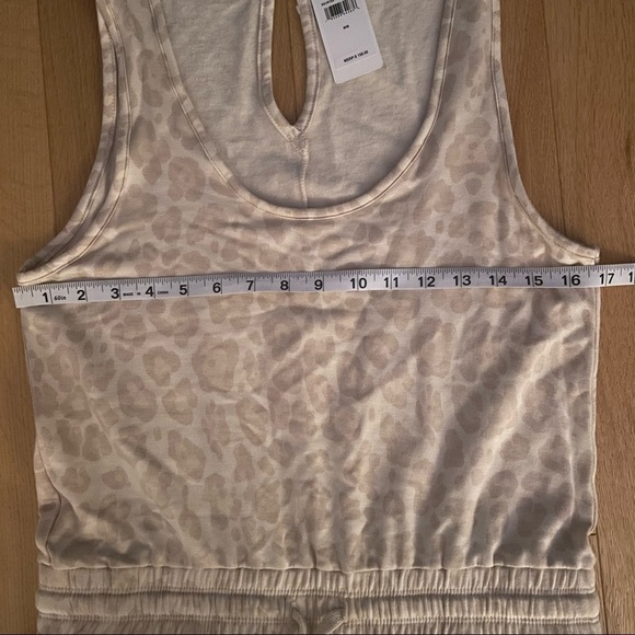 NWT Splendid jumpsuit leopard  print - M - Picture 8 of 9